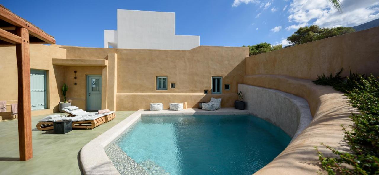 Potamos Luxury House, Private Pool, Santorini Villa Éxo Goniá Dış mekan fotoğraf